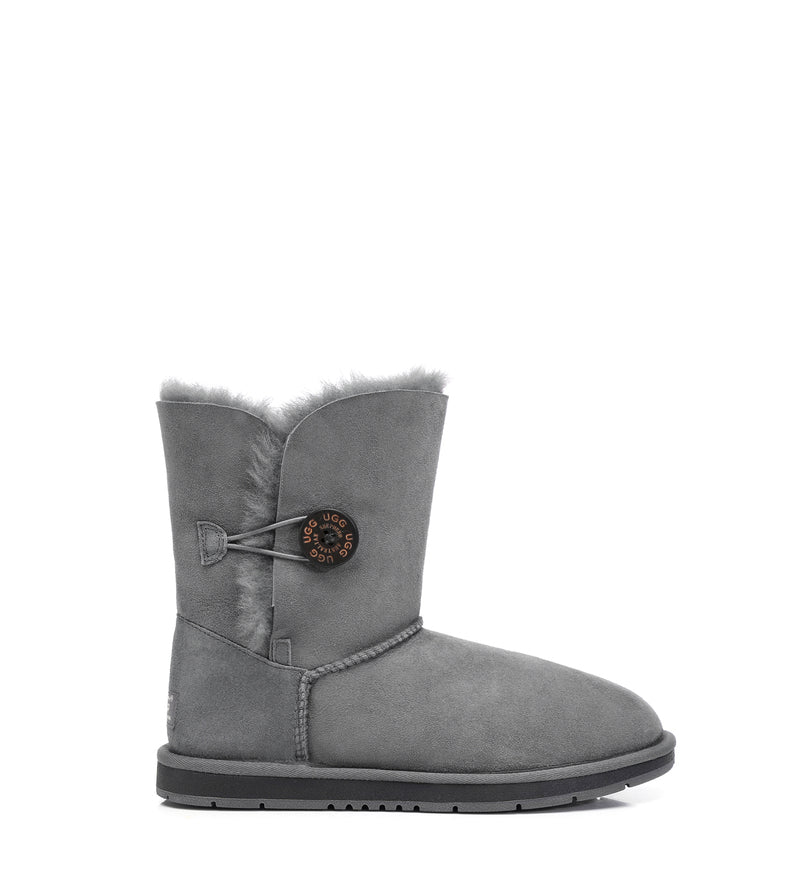 Australian Shepherd UGG Short button - Grey