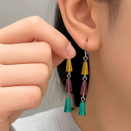 Arabyrd Tier Dangle Earrings