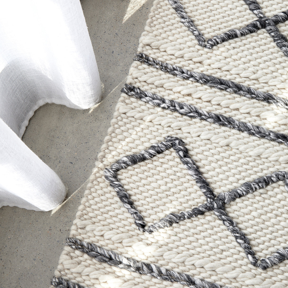 Studio 326 White Rug
