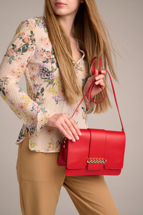Bosccolo Shoulder Bag - Red