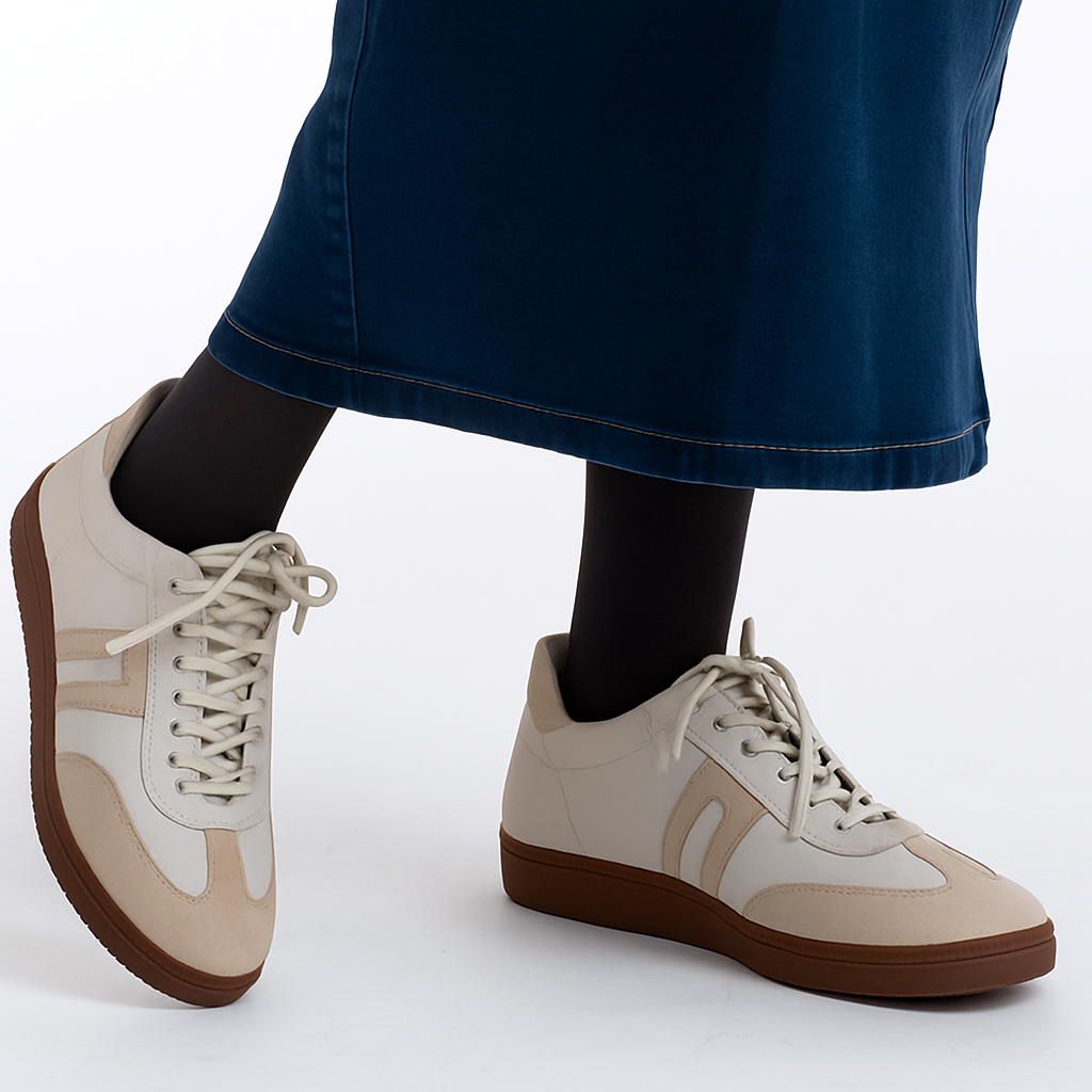Bosccolo Womens Sneakers - Beige