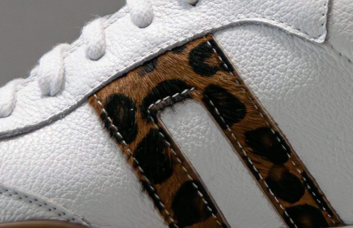 Bosccolo Womens Sneakers - White + Panther