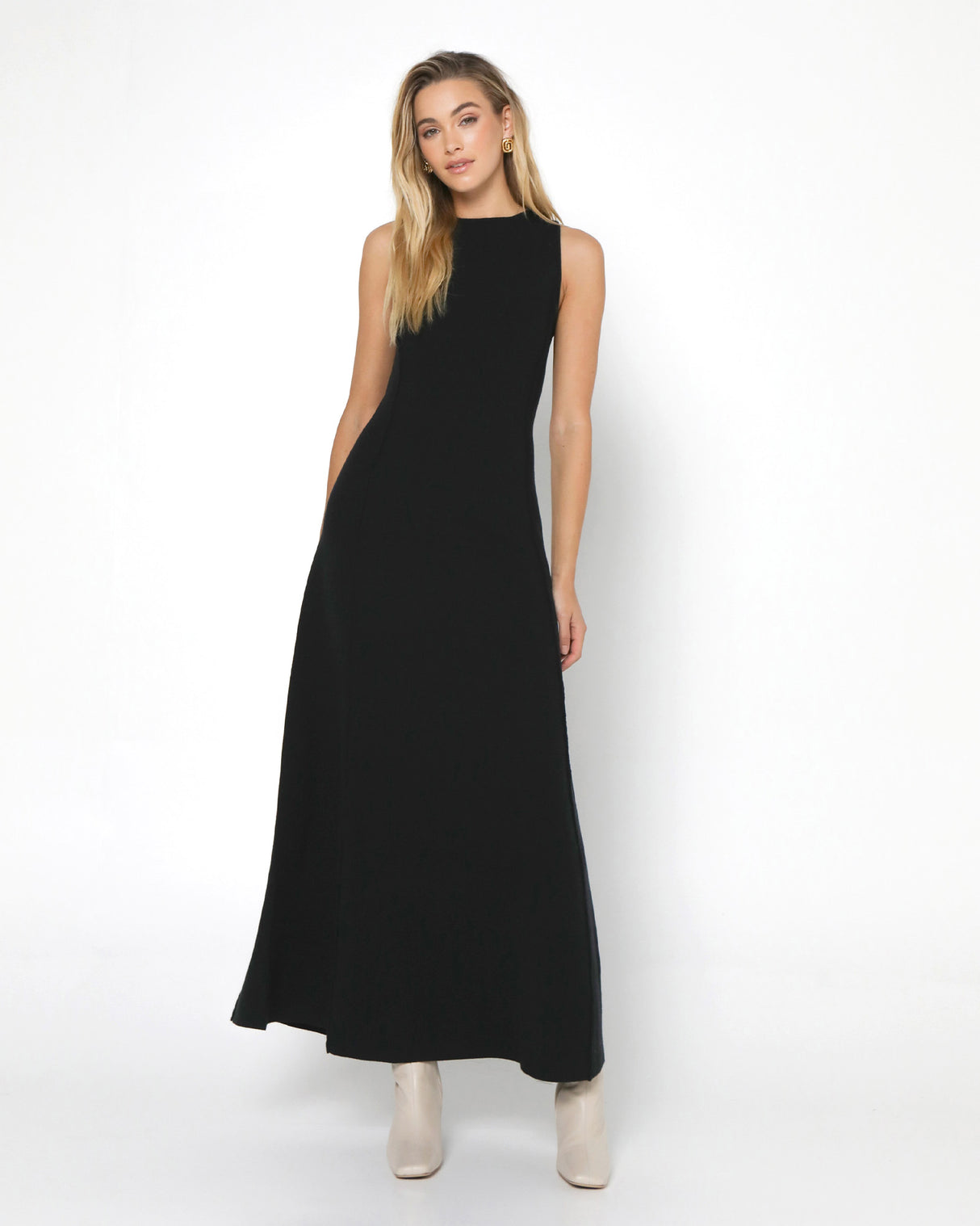 Madison The Label Serena Maxi Dress - Black