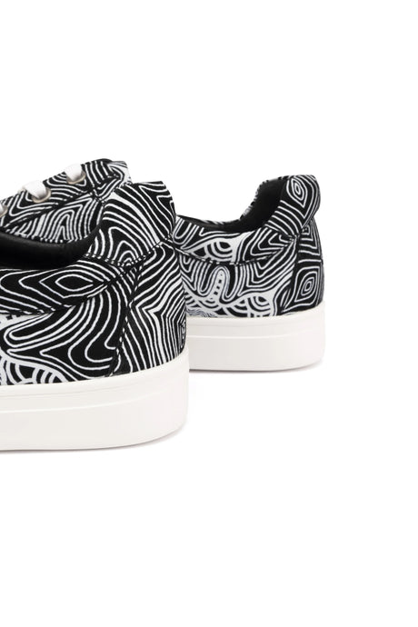 Klouds x Peter Farmer Cara Kard Print Maali Black