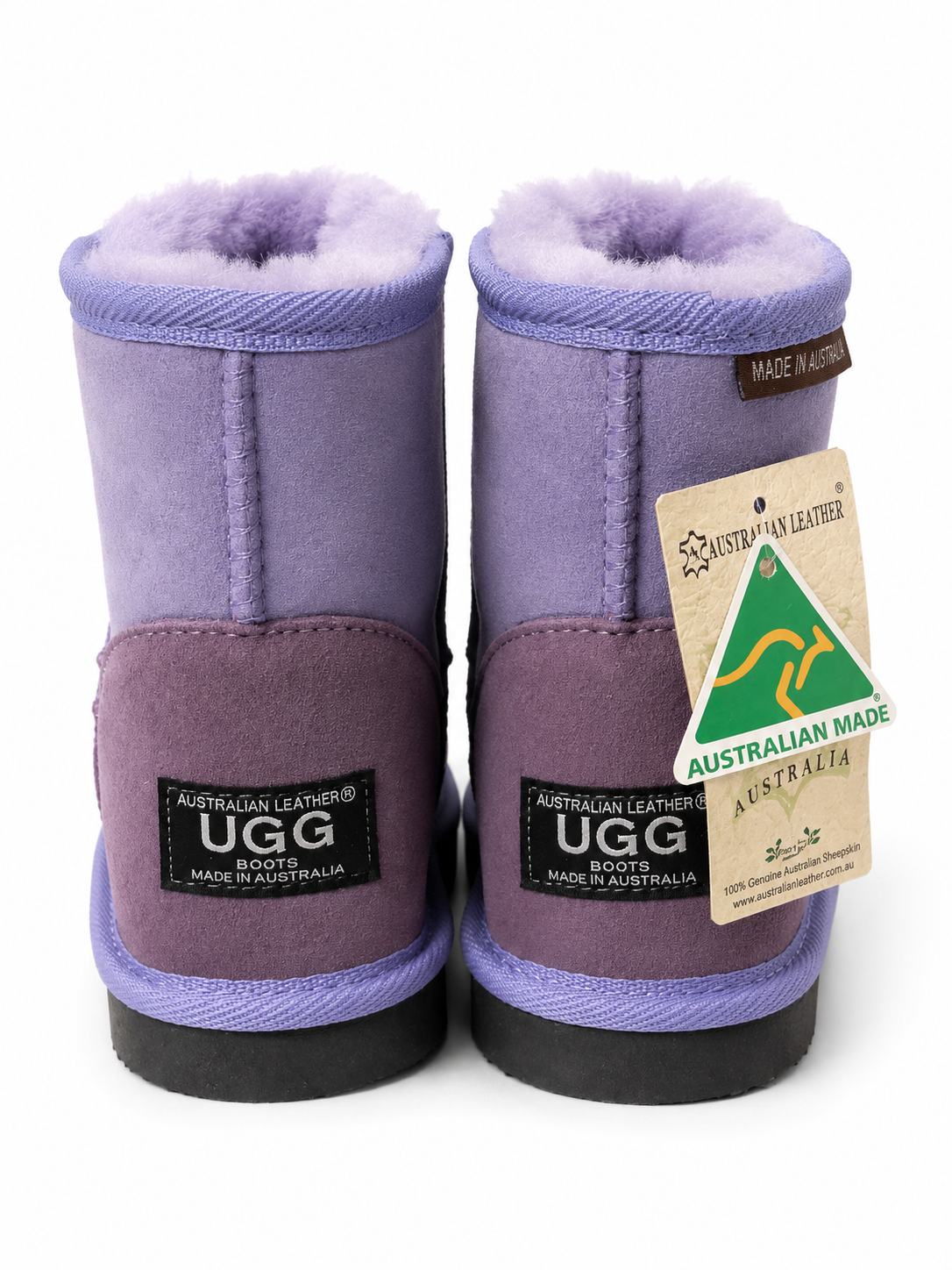 Australian Leather Ugg Classic Mini - Lilac - AU4