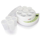 Electric Yoghurt Maker 8 Cup Digital Lcd Temp Timer 150Ml Cup X8 Xj-5K102