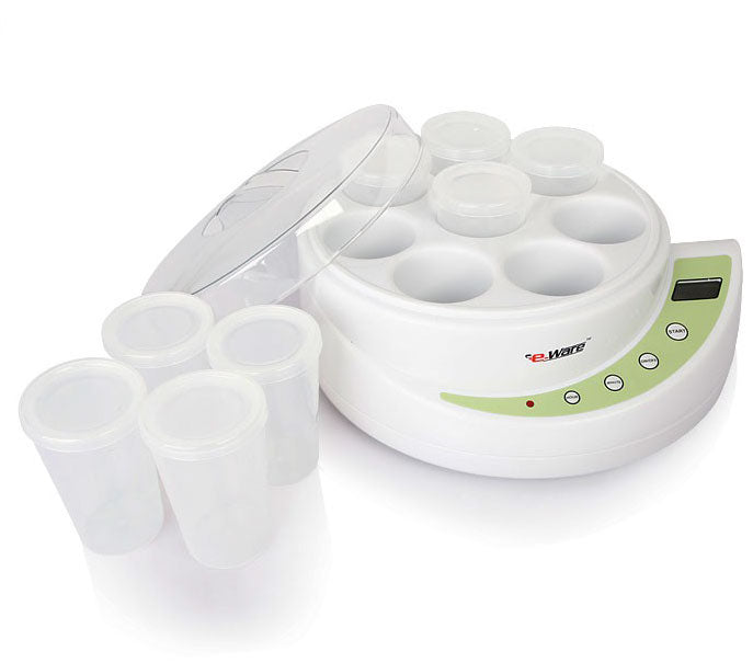 Electric Yoghurt Maker 8 Cup Digital Lcd Temp Timer 150Ml Cup X8 Xj-5K102
