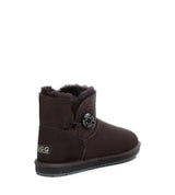 Australian Shepherd UGG Mini button - Chocolate