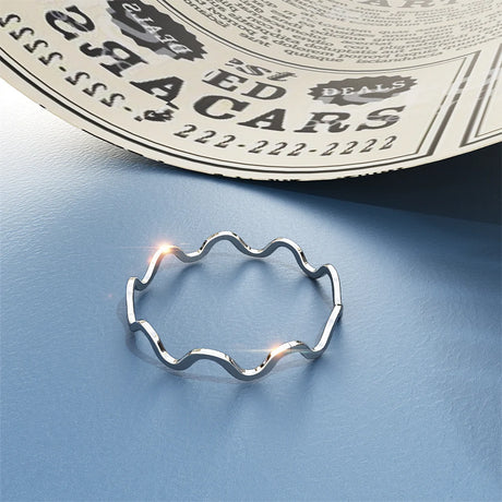Solid 925 Sterling Silver Selene Ring