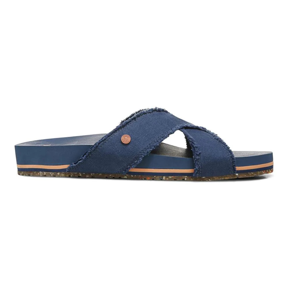 Vionic Panama Beach Slide - Navy