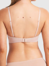 Cotton Plunge Bra