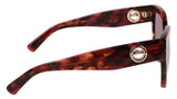 Longchamp LO741S Womens Sunglasses - Textured Red