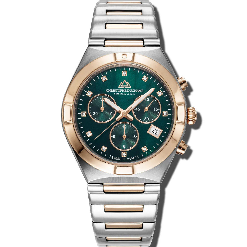 Christophe Duchamp D'orsay - Green Dial & 316L Stainless Steel Strap