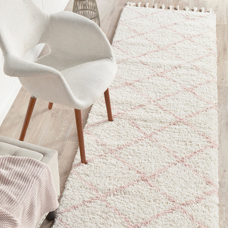 Saffron 22 Pink Runner Rug