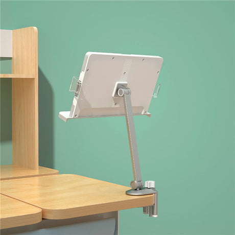 TODO Aluminium Universal Book Stand Mount Holder Tablet Phone Bracket C Clamp Base
