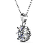 Krystal Couture Beatrice Spark Necklace Embellished with SWAROVSKI Crystals