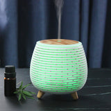 TODO 100Ml Humidifier Aromatherapy Diffuser 7 Colour Led Ultrasonic Mist - White