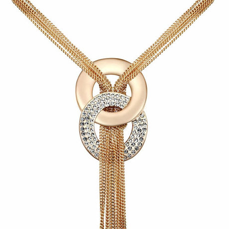 Krystal Couture Horizons Long Necklace Embellished with SWAROVSKI Crystals