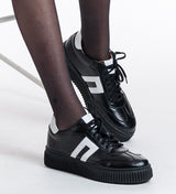 Bosccolo Womens Sneakers - Black/White