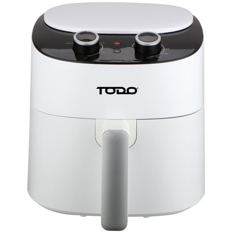 TODO 4.2L Air Fryer 1300W Convection Oven Fan Forced Multi Function Cooker Analog �� White
