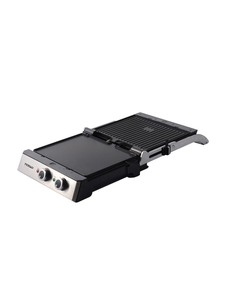 TODO 2000W Sandwich Press Contact Health Grill Flat Grill Griddle Plate Melts Toast