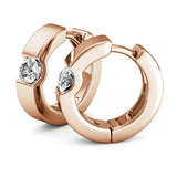Boxed Modern Bangle and Earrings Set Embellished with SWAROVSKI® Crystals