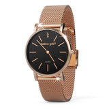 Bullion Gold Bullion Gold Timeless Dream Watch - Rose Gold and Black