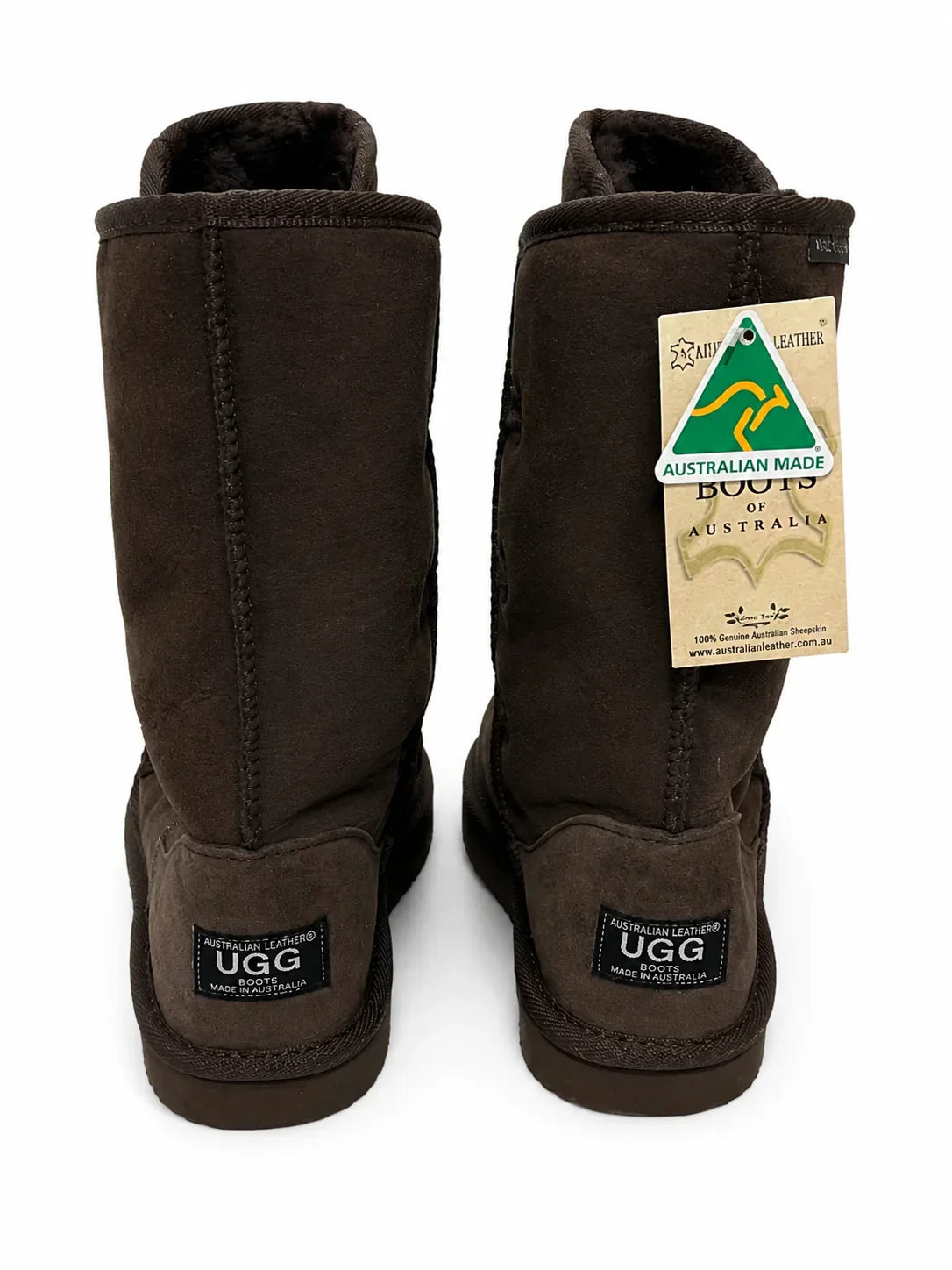 Australian Leather Ugg Roxy Nomad Long Uggs - Chocolate - AU5