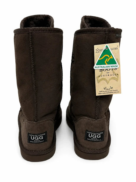 Australian Leather Ugg Roxy Nomad Long Uggs - Chocolate - AU5