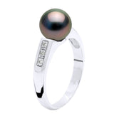 Ring Jewelry Diamond 0,06 Cts (6 X 0,01 Cts - Size 48 (FR)