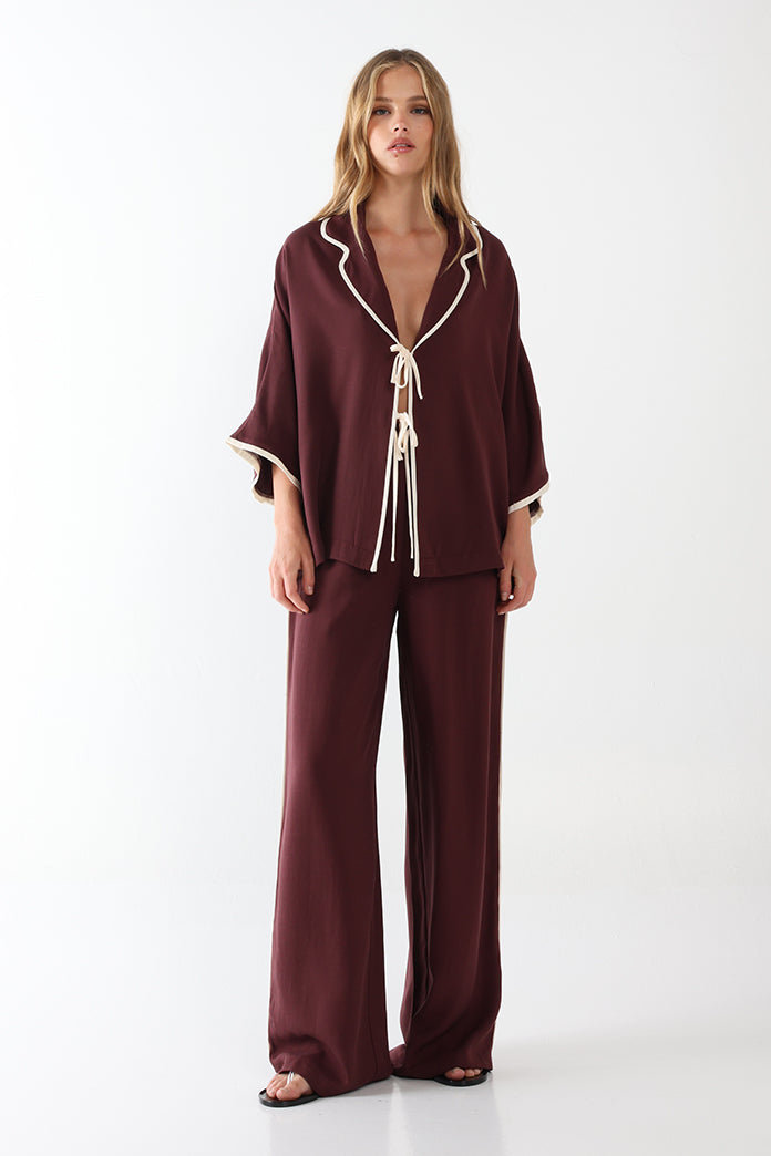 Lost In Lunar Women's Rheea Shirt - Plum