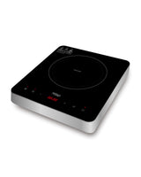 TODO 2000W Induction Electric Cooktop Hotplate Tempered Crystal Glass Touch Control