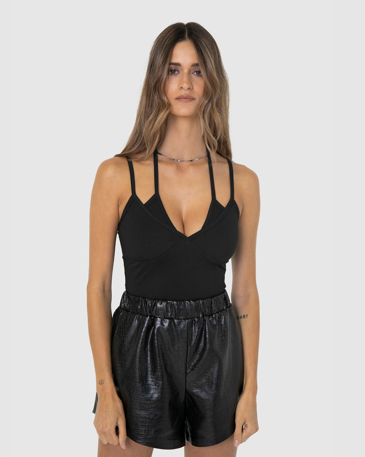 BY.DYLN Seeka Top - Black