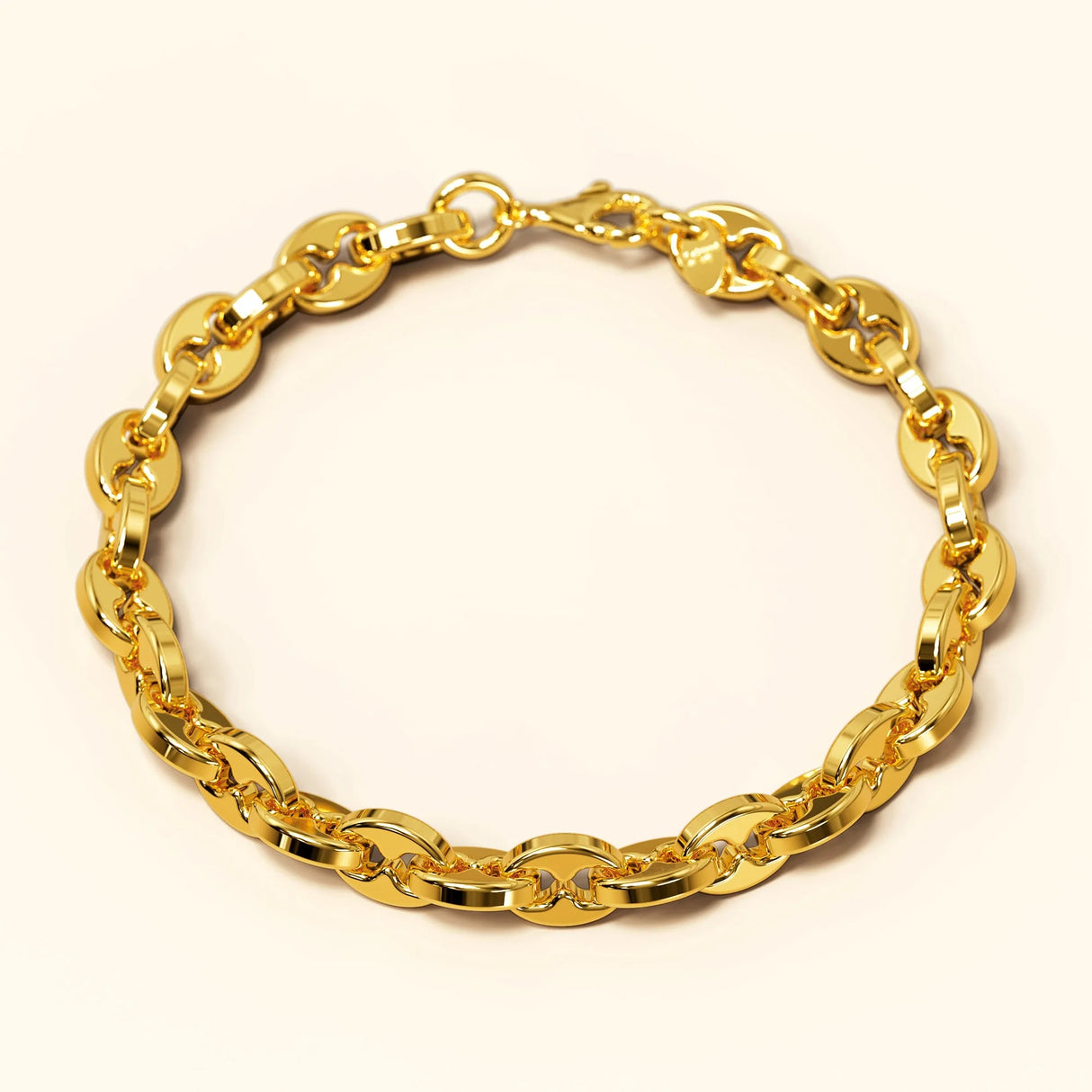 Bullion Gold Kohana Link Chain Bracelet