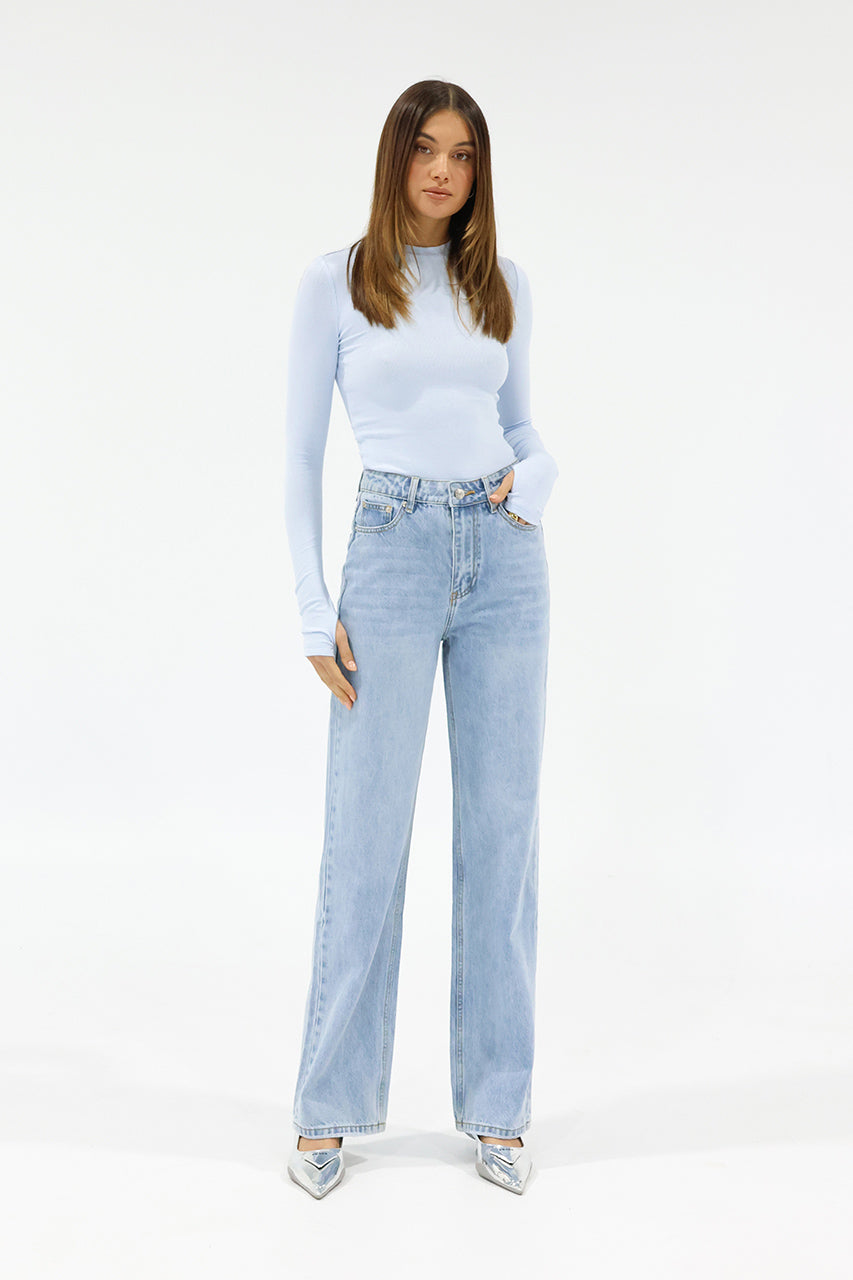 Madison The Label Tara Jeans - Blue Denim