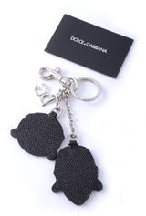 Dolce & Gabbana Men Designers Laughing Key Holder