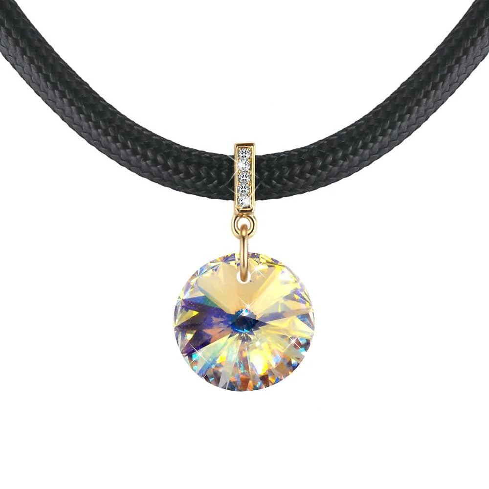 Krystal Couture Olympia Necklace Embellished with SWAROVSKI Crystals