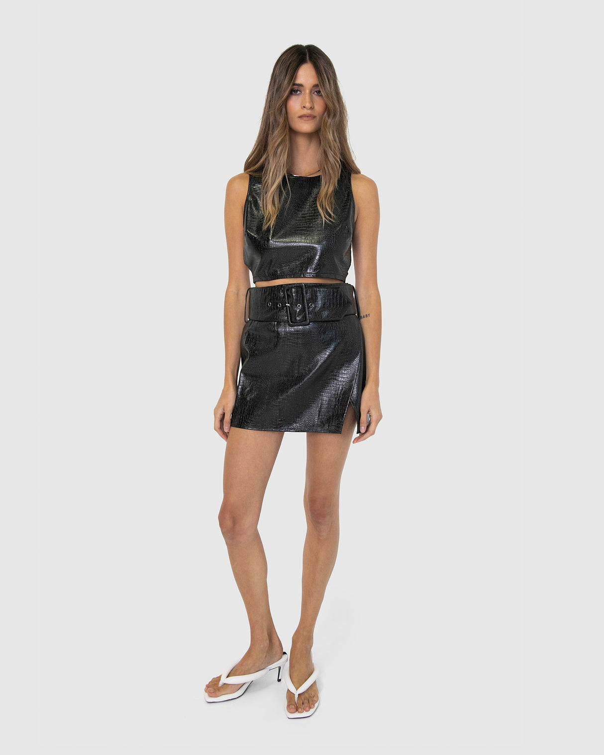 BY.DYLN Stevie Skirt - Black