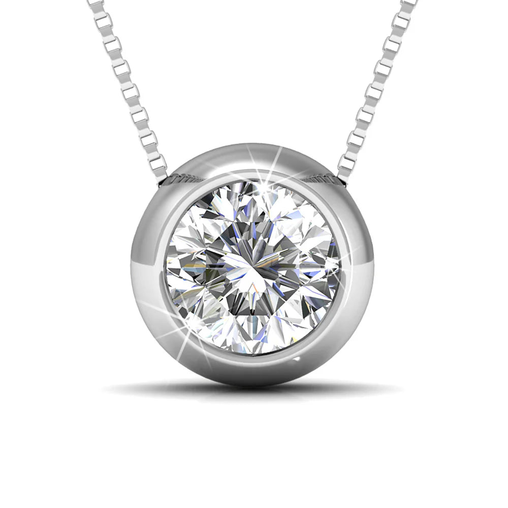 Krystal Couture Opulence Pendant Necklace Embellished with SWAROVSKI Crystals