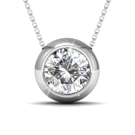 Krystal Couture Opulence Pendant Necklace Embellished with SWAROVSKI Crystals