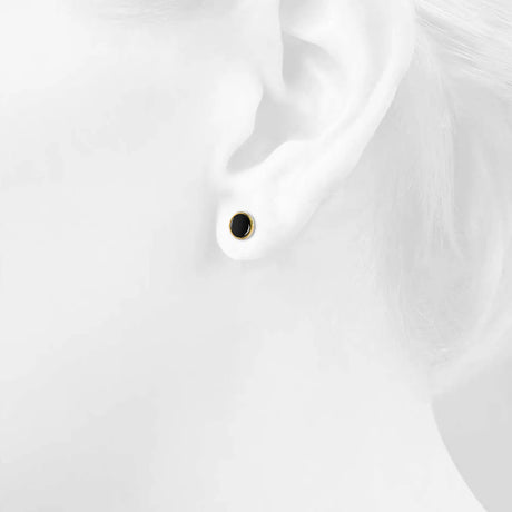 Bullion Gold Mitch Stud Earrings 8mm