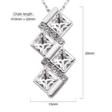 Krystal Couture Charades Necklace Embellished with SWAROVSKI Crystals