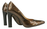 Bosccolo Womens Pumps - Dark Gold