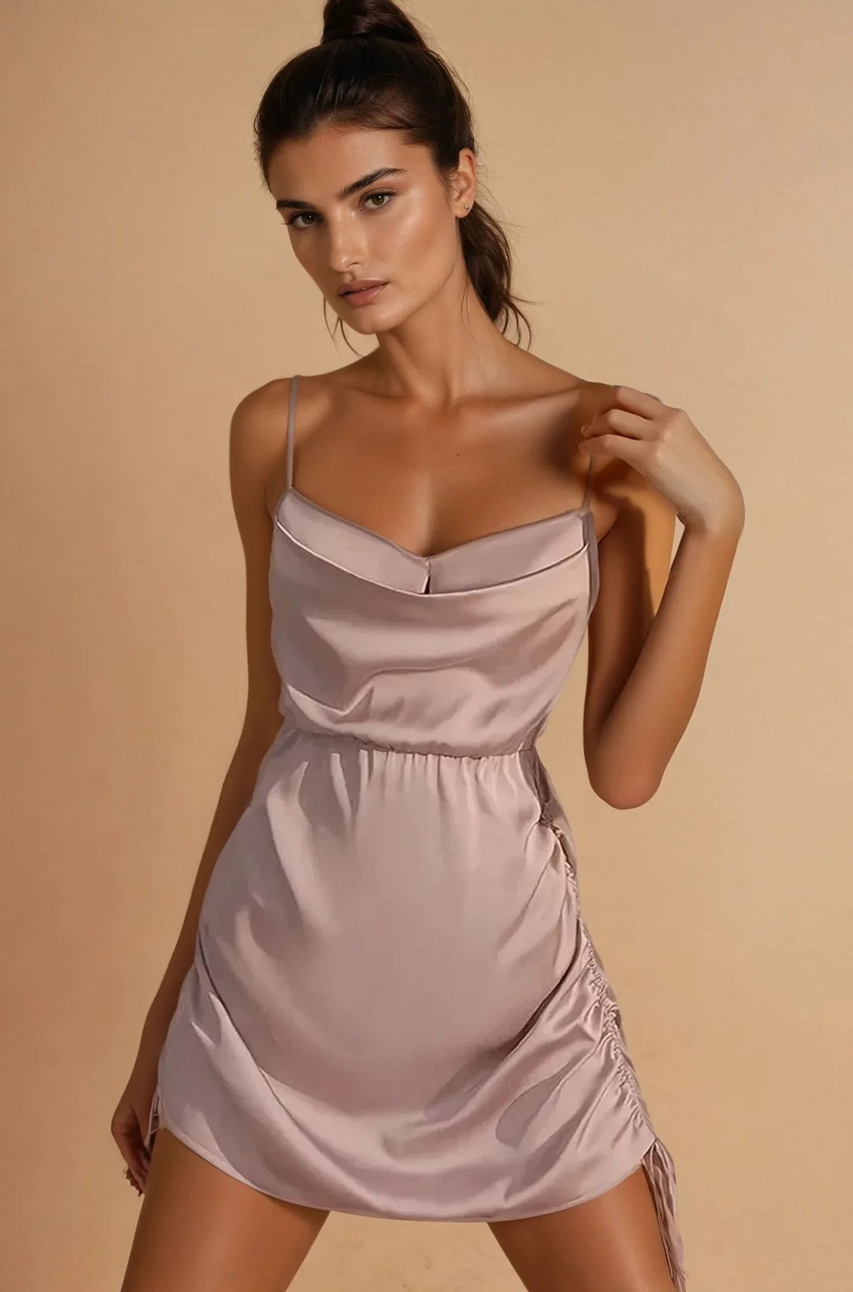 Dear Eve Lingerie Fleur Dress - Lilac