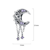 Solid 925 Signature Silver Akhira Moon Goddess Charm