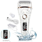 Lady Shaver Hair Remover Women Waterproof IPX6 Stainless Steel Blade USB Charge