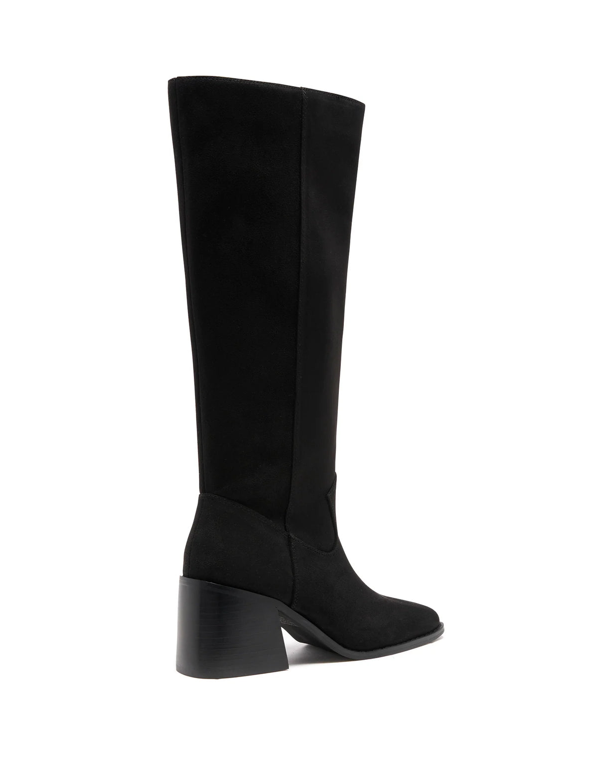 Therapy Quinn Black Microsuede