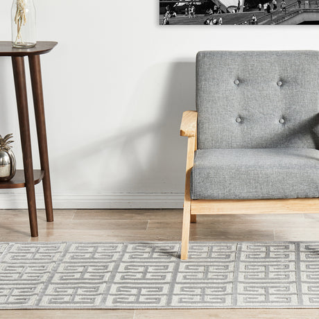 York Brenda Silver Ru Rug