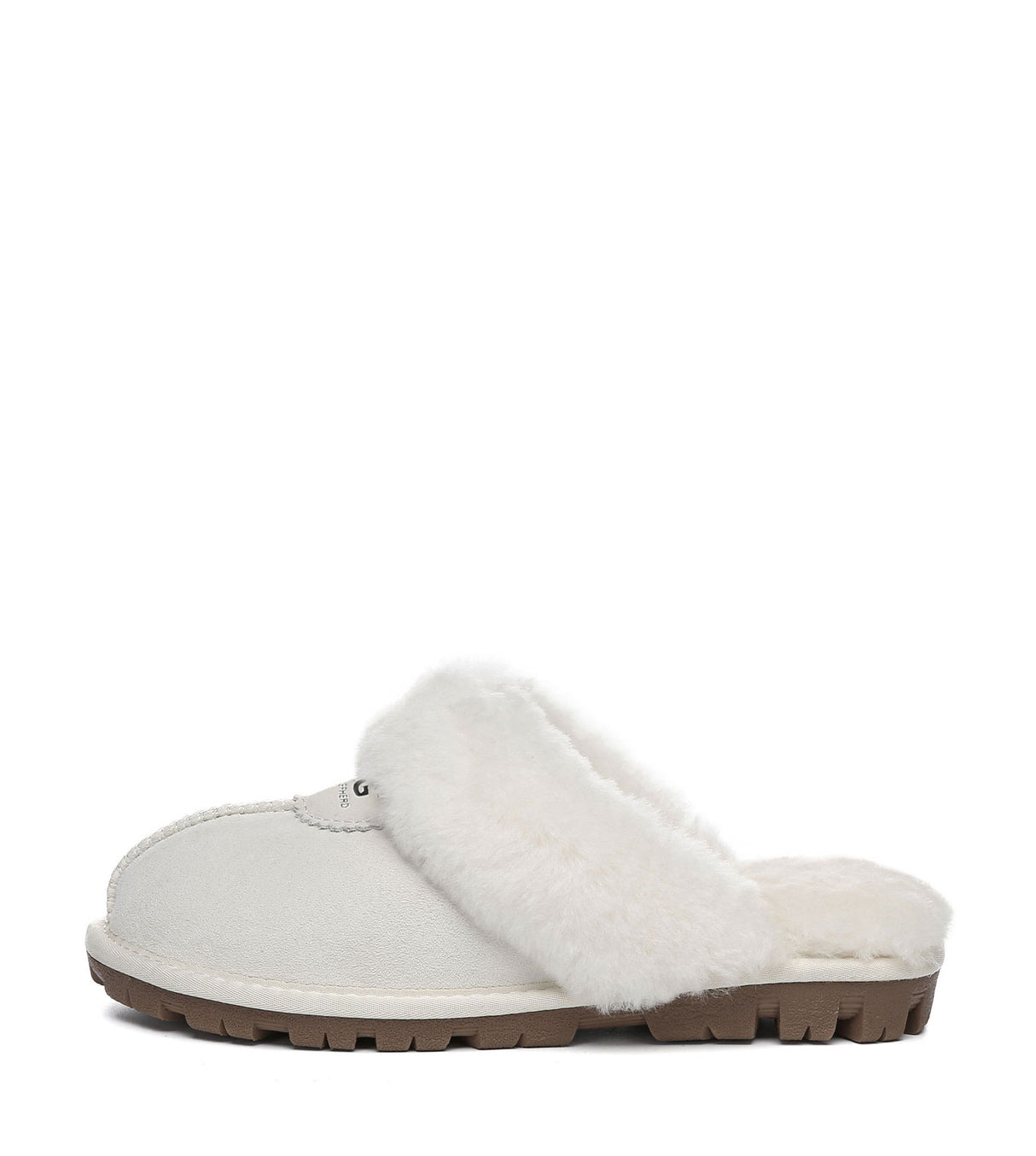 Australian Shepherd UGG Waffle Slipper - Off White