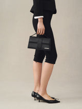 Jacquemus Le Grand Bambino Bag - Black / Silver